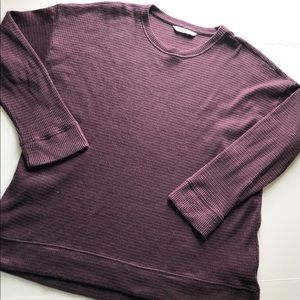 Waffle Long Sleeve Top